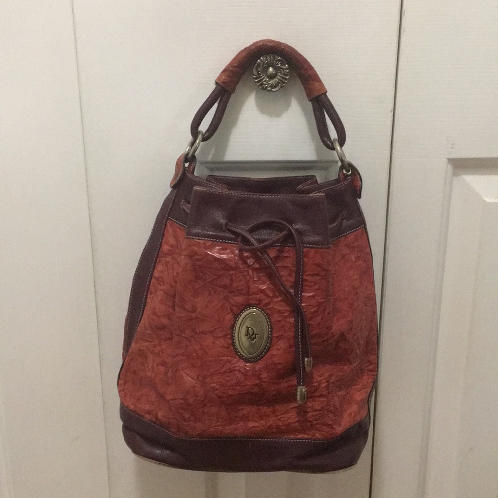 *Vintage* Christian Dior bucket bag